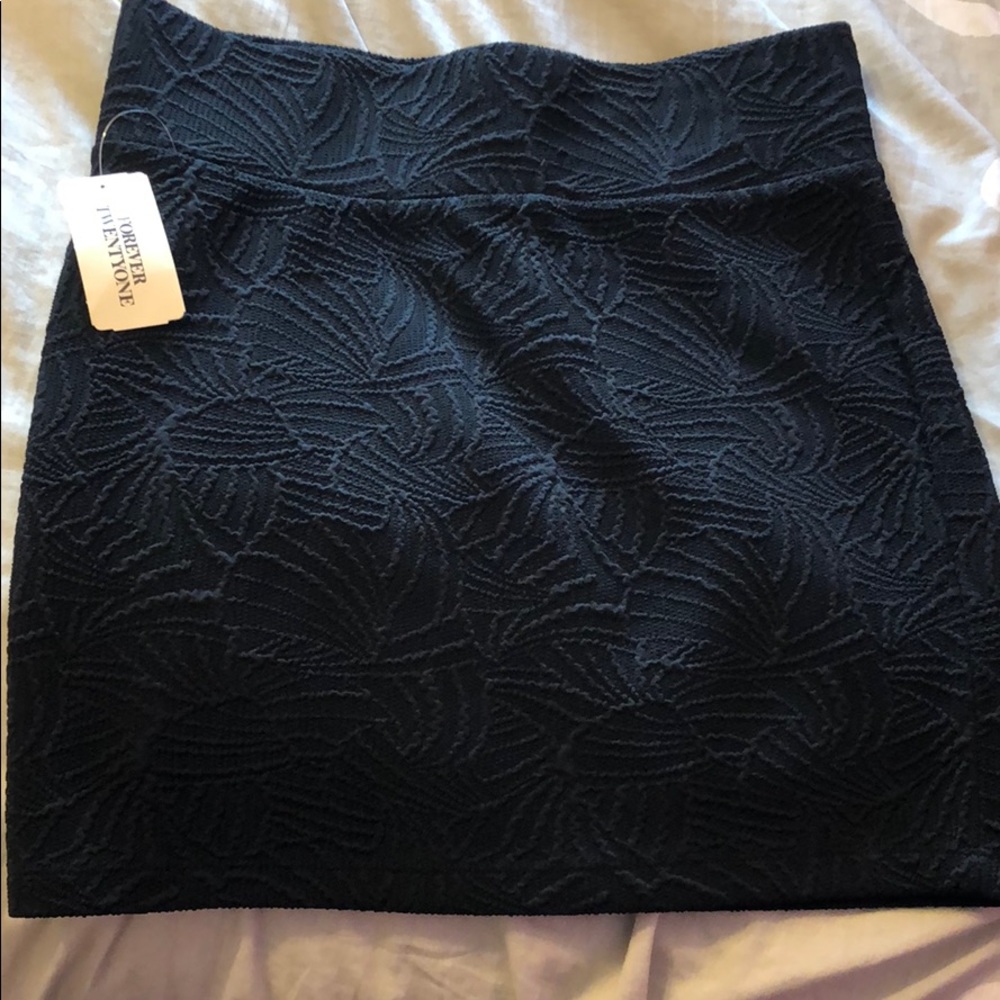 Black skirt